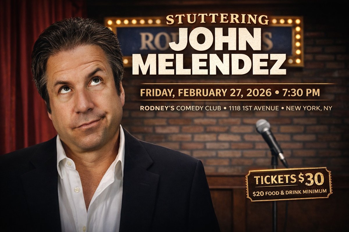 Stuttering John Melendez Headlines Live At Rodney s New York Comedy Stuttering John Melendez Headlines Live At Rodney s New York Comedy