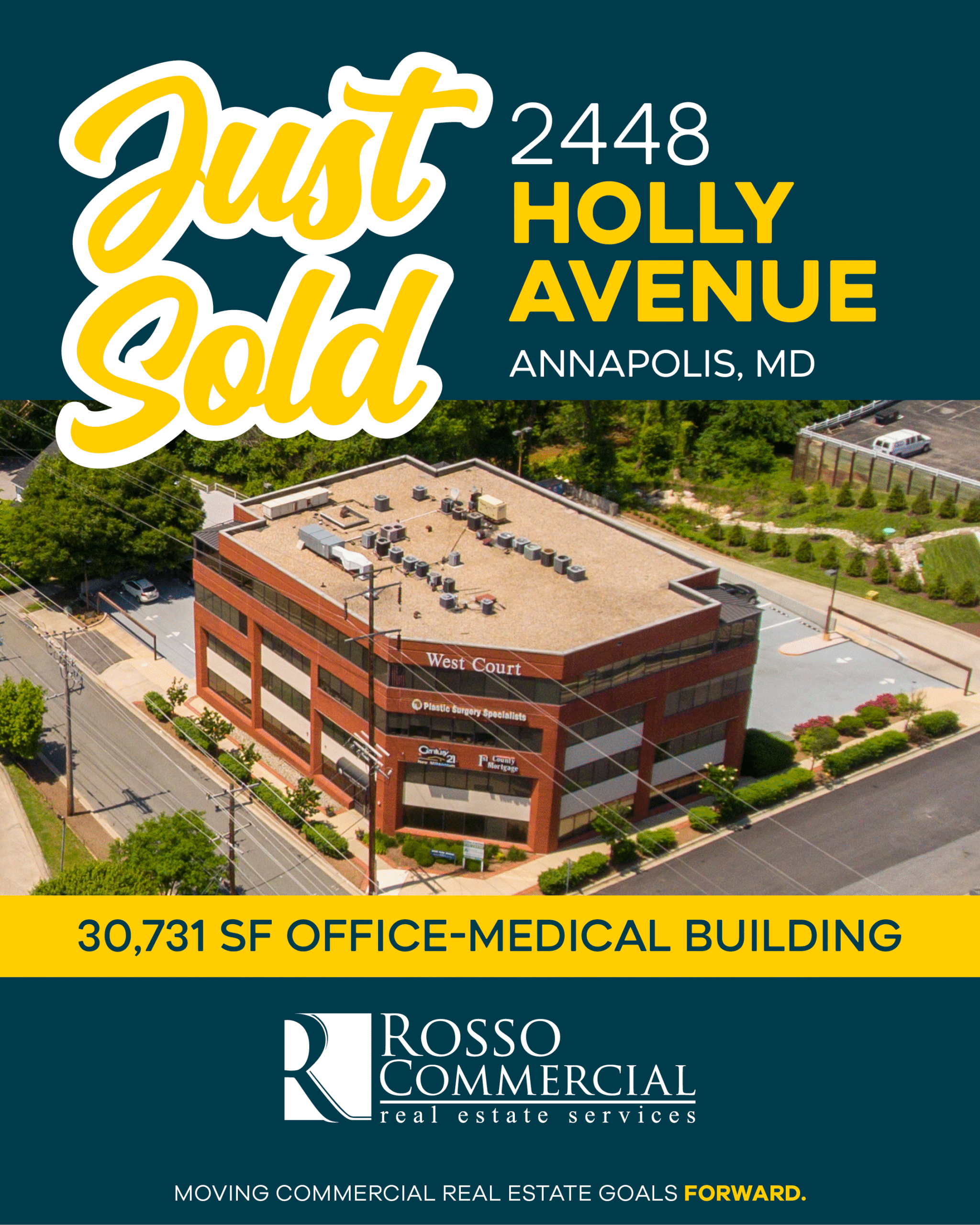 Rosso Commercial Real Estate Services Facilitates $3.7 Million Sale of West Court Medical-Office Building