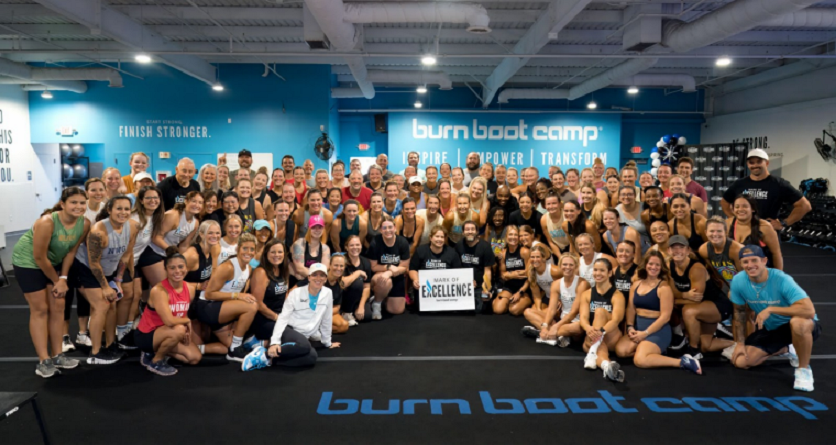 Burn Boot Camp Acworth Owners Recognized with Mark of Excellence Award for Member Growth and Community Impact