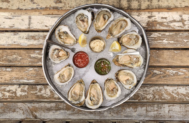 Celebrating National Oyster Day at City Oyster and Sushi Bar