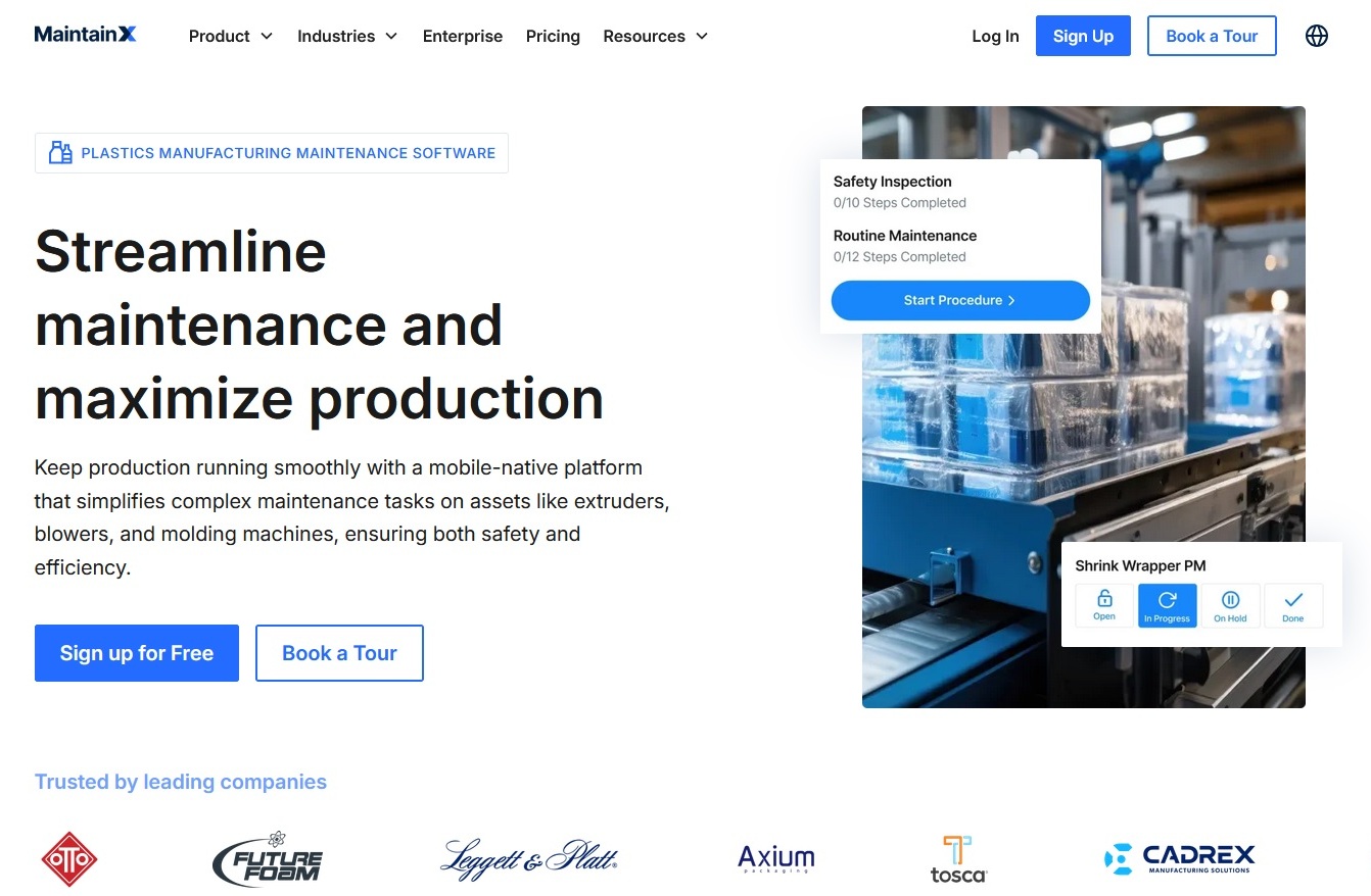 Maintenance Software Becomes Essential for Plastics Manufacturing Efficiency