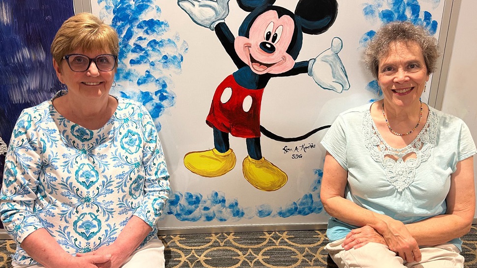Senior Artists Transform Construction Barriers into Vibrant Community Gallery at Maryland Retirement Community