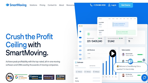 SmartMoving Recognized on Inc. 5000 List for Transforming the Moving Industry