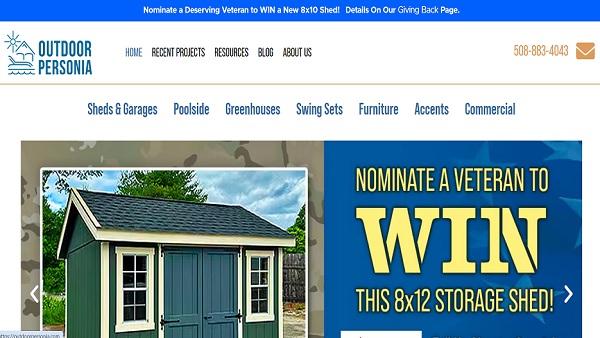 Outdoor Personia Launches 'Operation: Shed for a Vet' to Provide Free Storage Solutions for Veterans