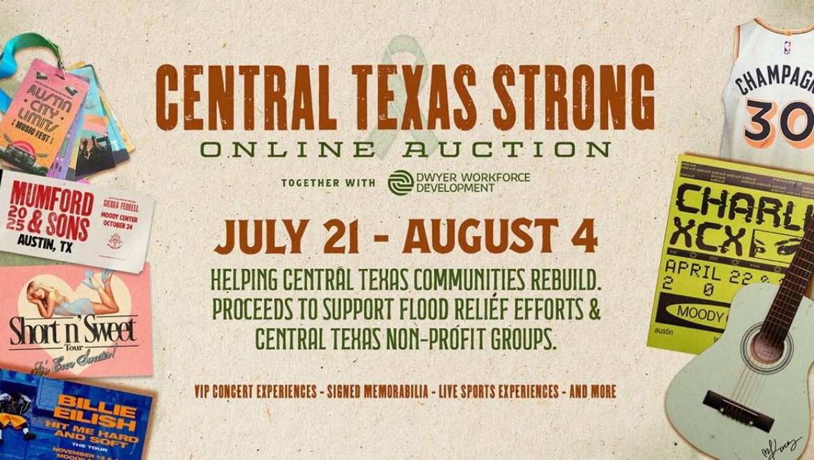 Central Texas Strong Online Auction to Support Flood Relief Efforts
