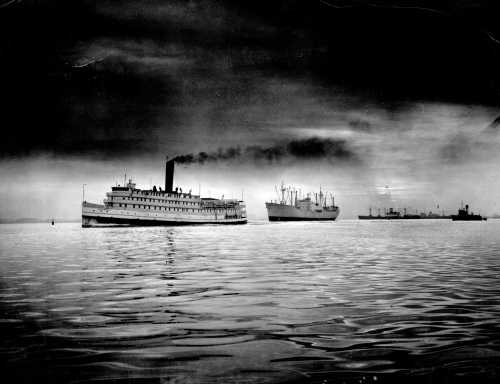 FAQ: A. Aubrey Bodine's 'Steamboat and Freighter (1956)' Photograph and Career