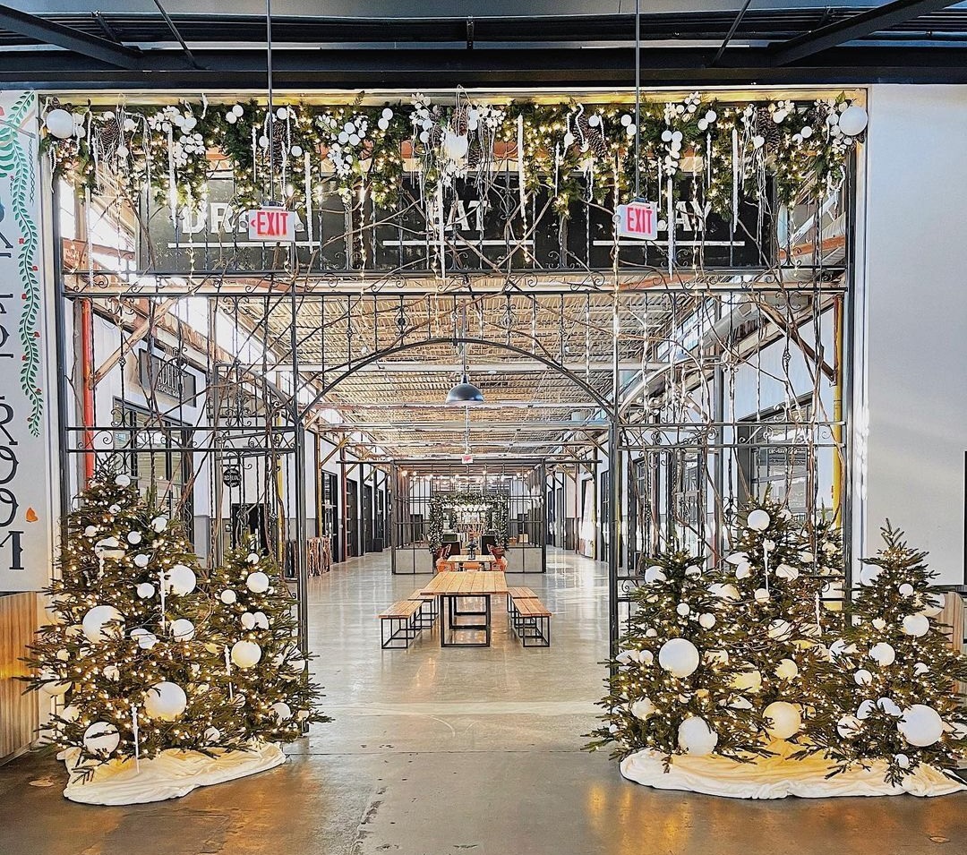 The Works Transforms into Holiday Destination with Indoor Christmas Tree Lot and Festive Activities