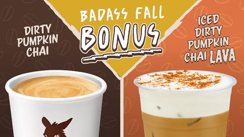 Bad Ass Coffee of Hawaii Launches Limited-Time 'Tidal Wave' Fall Beverage Collection