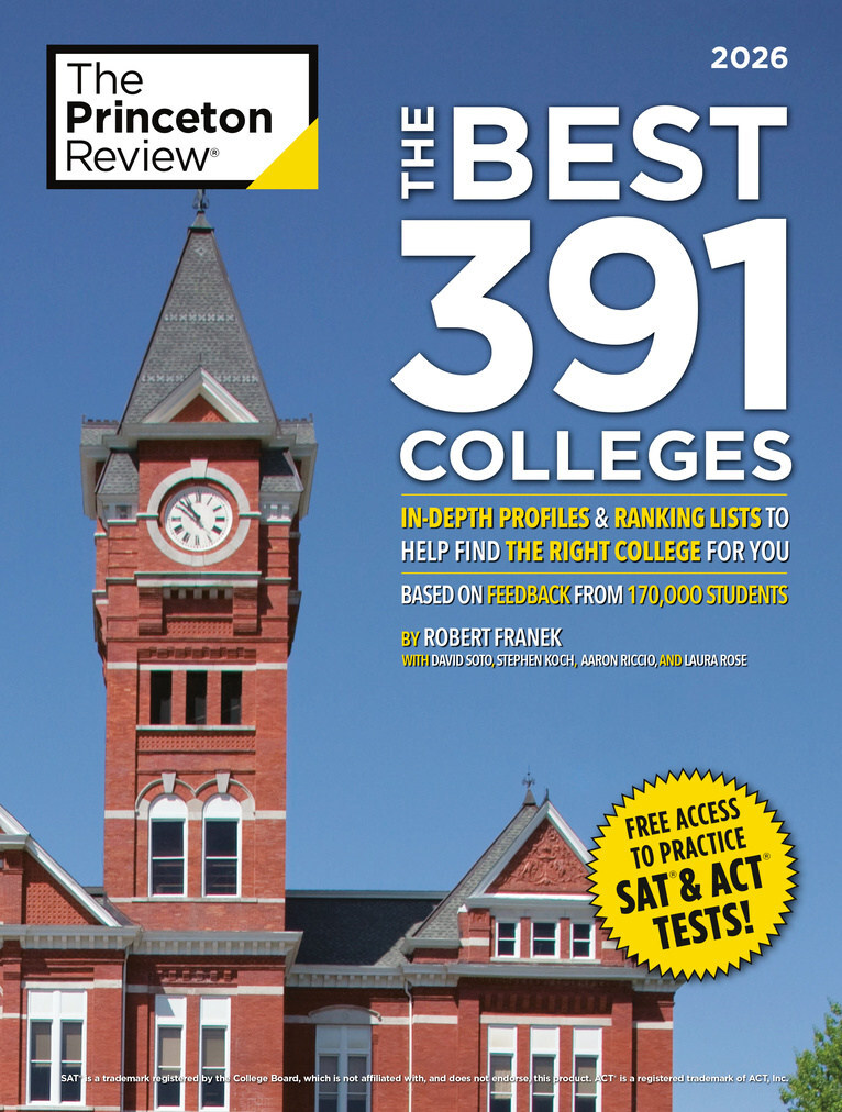 The Princeton Review Releases 2026 Best Colleges Rankings