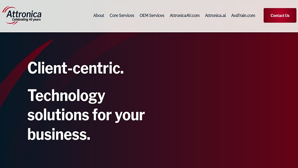 AttronicaAV Unveils New Website to Enhance AV and Network Solutions Experience