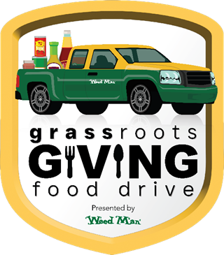 Weed Man Launches Second Annual Grassroots Giving Food Drive to Combat Hunger
