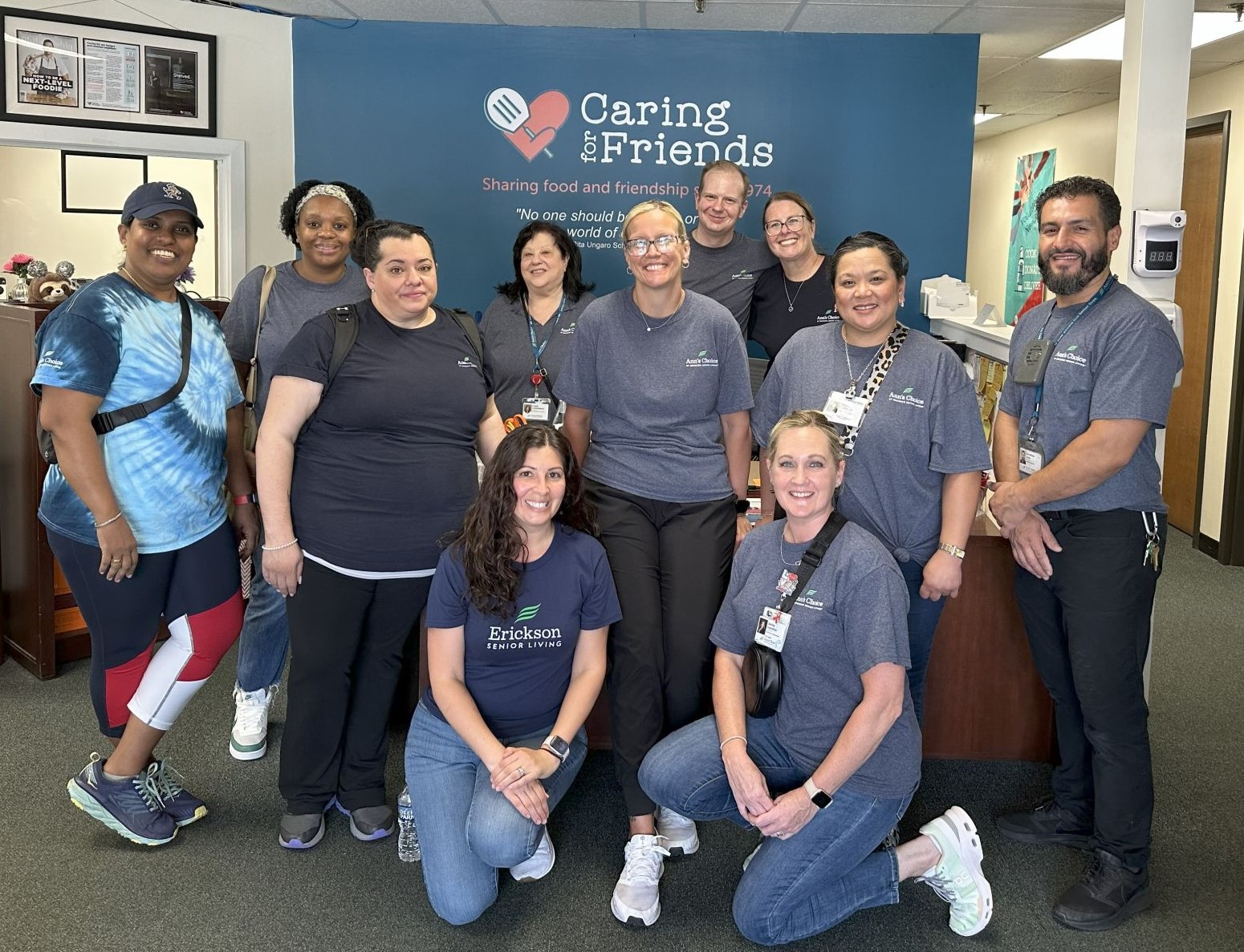 FAQ: Ann’s Choice Team Volunteering at Caring For Friends