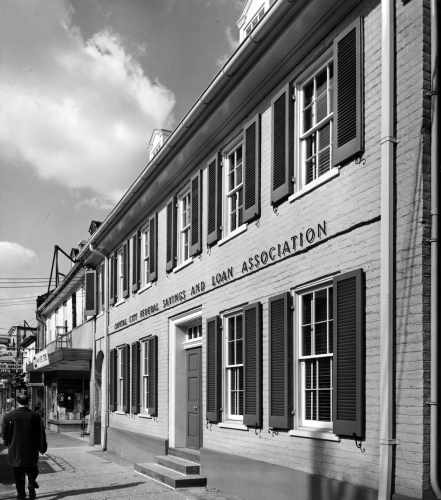 A. Aubrey Bodine's Legacy Captured in Annapolis Maryland Restoration and Redevelopment Photograph