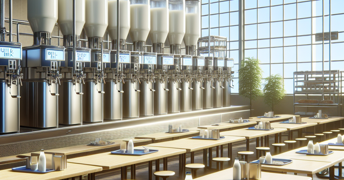 Revolutionizing School Nutrition: The Move Towards Bulk Milk Dispensers