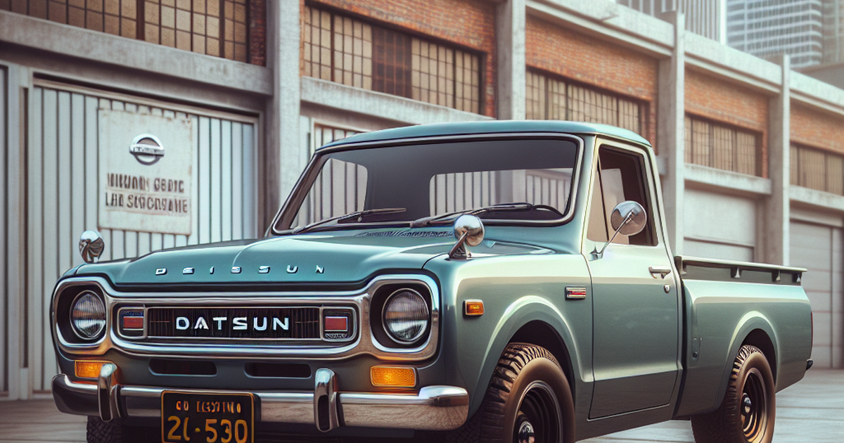1978 Datsun Pickup Joins DFW Car & Toy Museum's Ron Sturgeon Collection