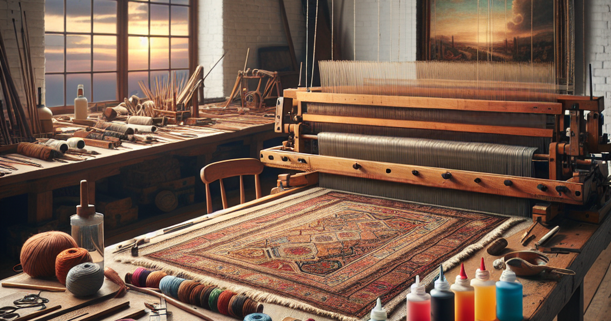 Rug Renovating Showcases Century-Old Craftsmanship on Designing Spaces