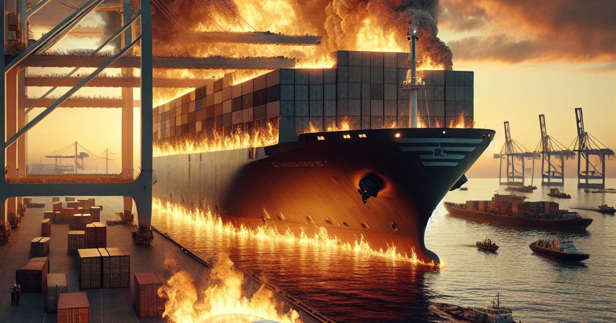 Insurers Raise Concerns Over Fire Risks from Electric Vehicles on Ships