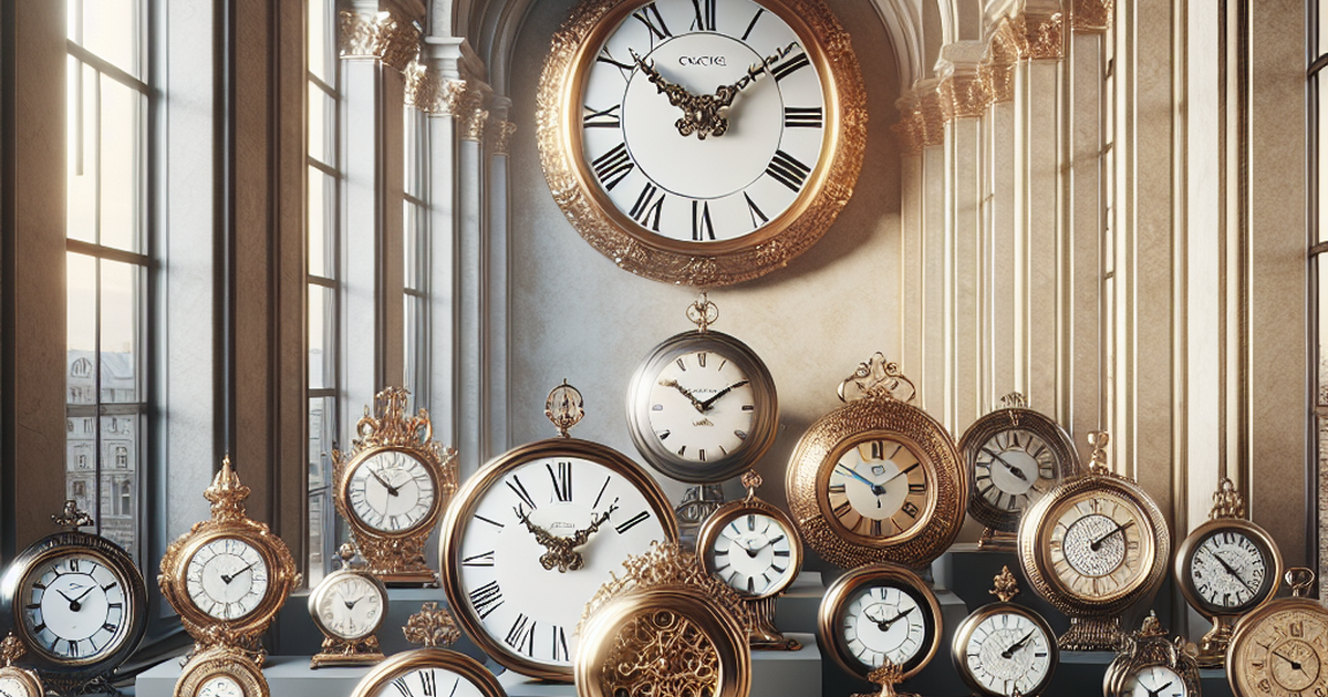 Best Wall Clock Amplía su Colección con Relojes de Pared Inspirados en Marcas de Lujo