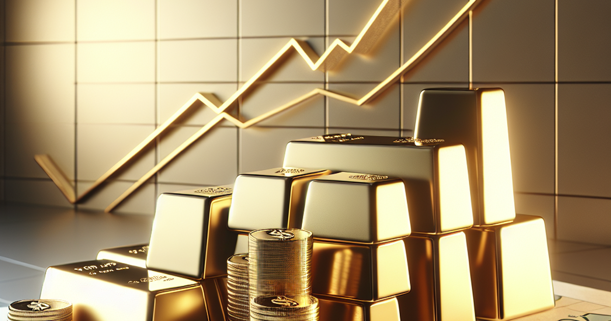 Gold Prices Surge, Marking Best Performance Since 2007 Financial Crisis