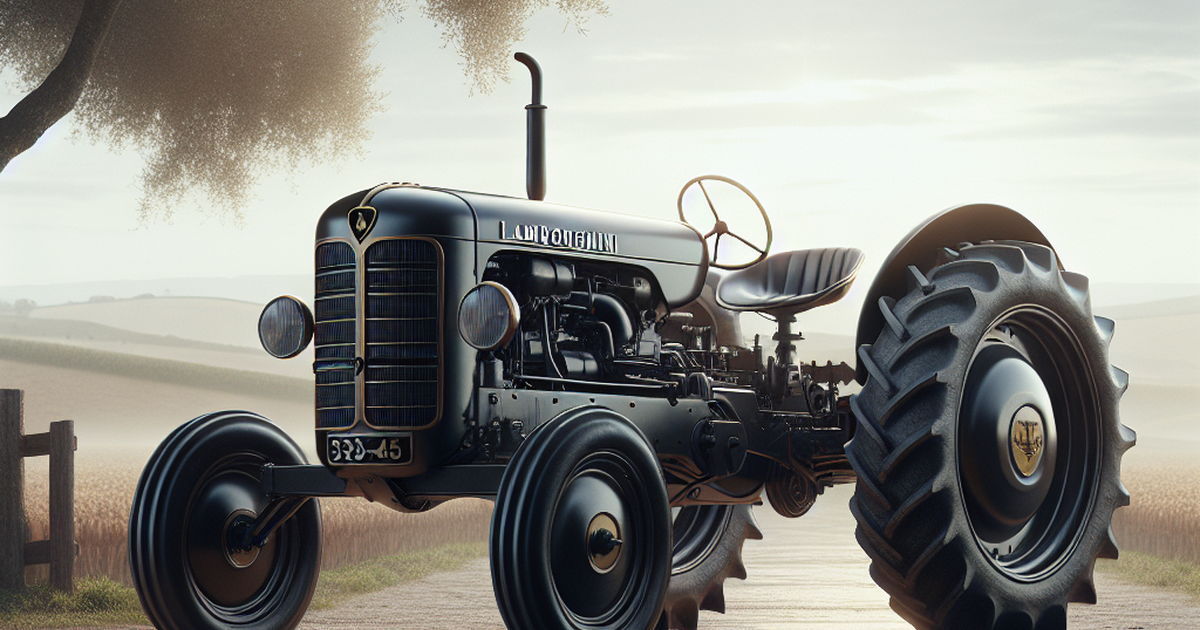 DFW Car & Toy Museum Expands Collection with Historic 1962 Lamborghini 1R Tractor