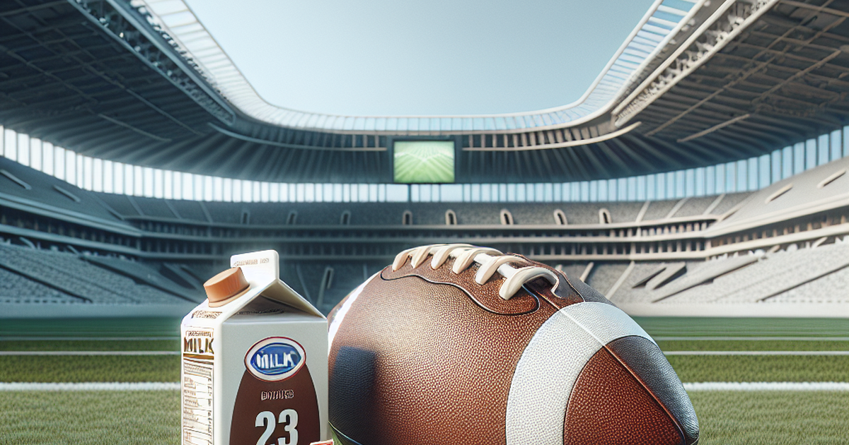 The Dairy Alliance Launches Football Sweepstakes to Highlight Dairy's Role in Athletic Performance