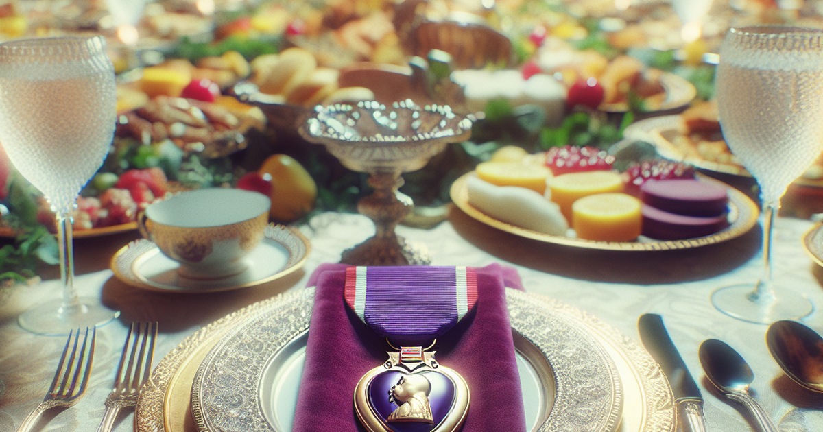 Annual Purple Heart Day Banquet Highlights Veterans' Mental Health Concerns