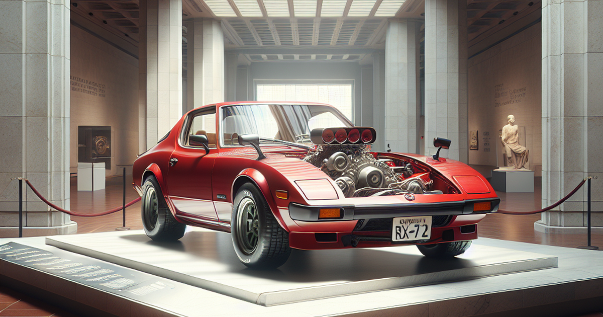 DFW Car & Toy Museum Acquires Rare 1983 Mazda RX-7 GSL with Under 4,000 Original Miles
