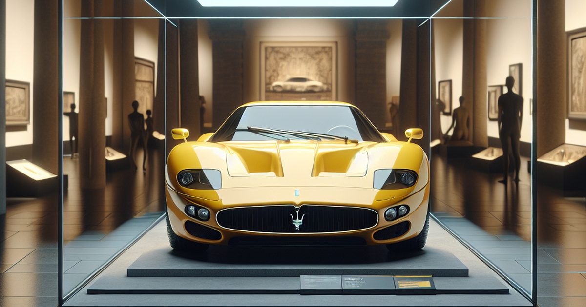 Maserati MC20 Supercar Showcased at DFW Car & Toy Museum Highlights Automotive Innovation