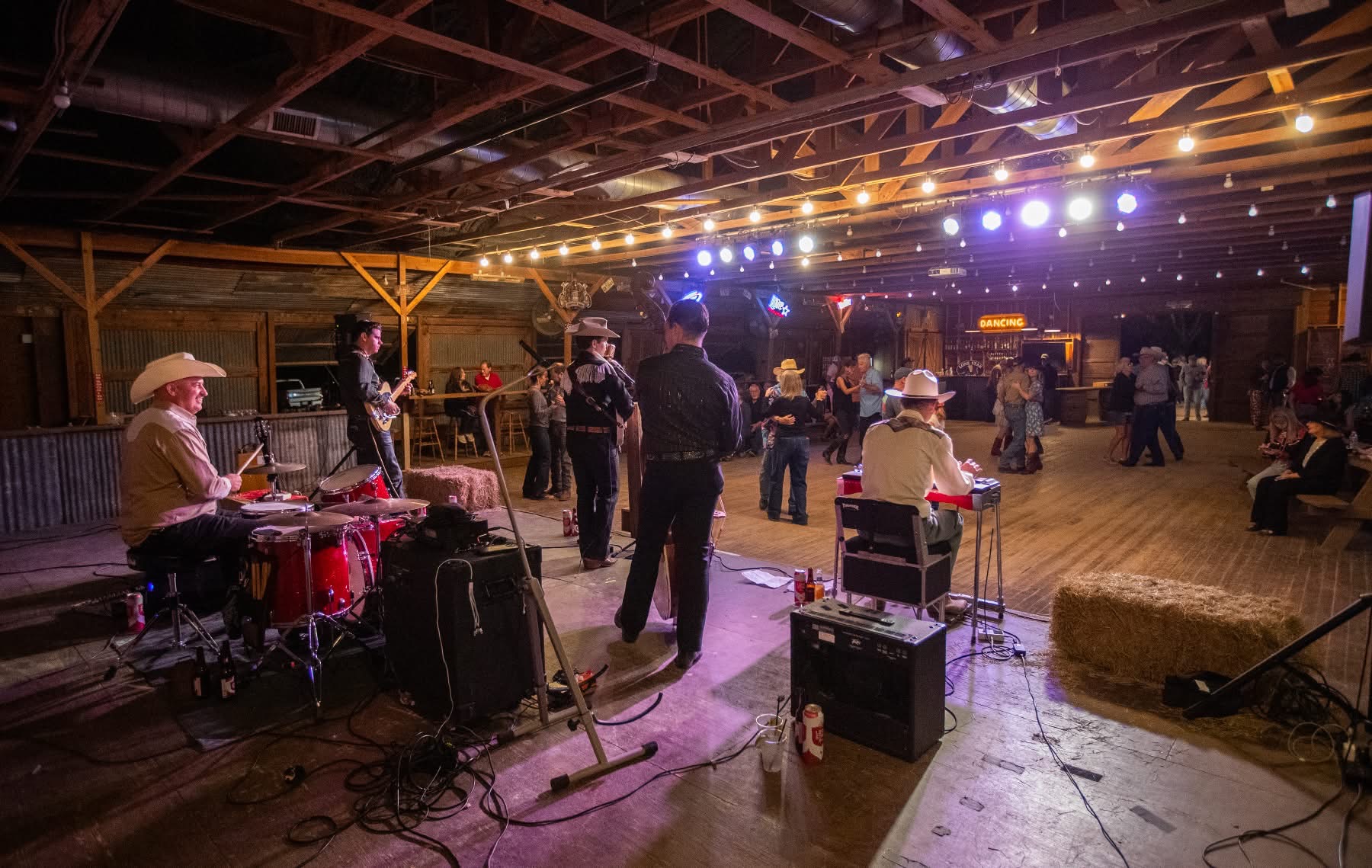 The Soda Crackers performing at Albert Dance Hall