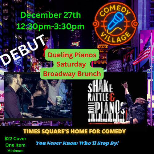 comedy village nyc dueling pianos