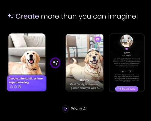 Privee AI - Magic AI Studio: turn any image into a virtual companion