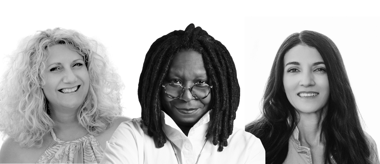 Melissa Jochim, Whoopi Goldberg, Davina Kaonohi.