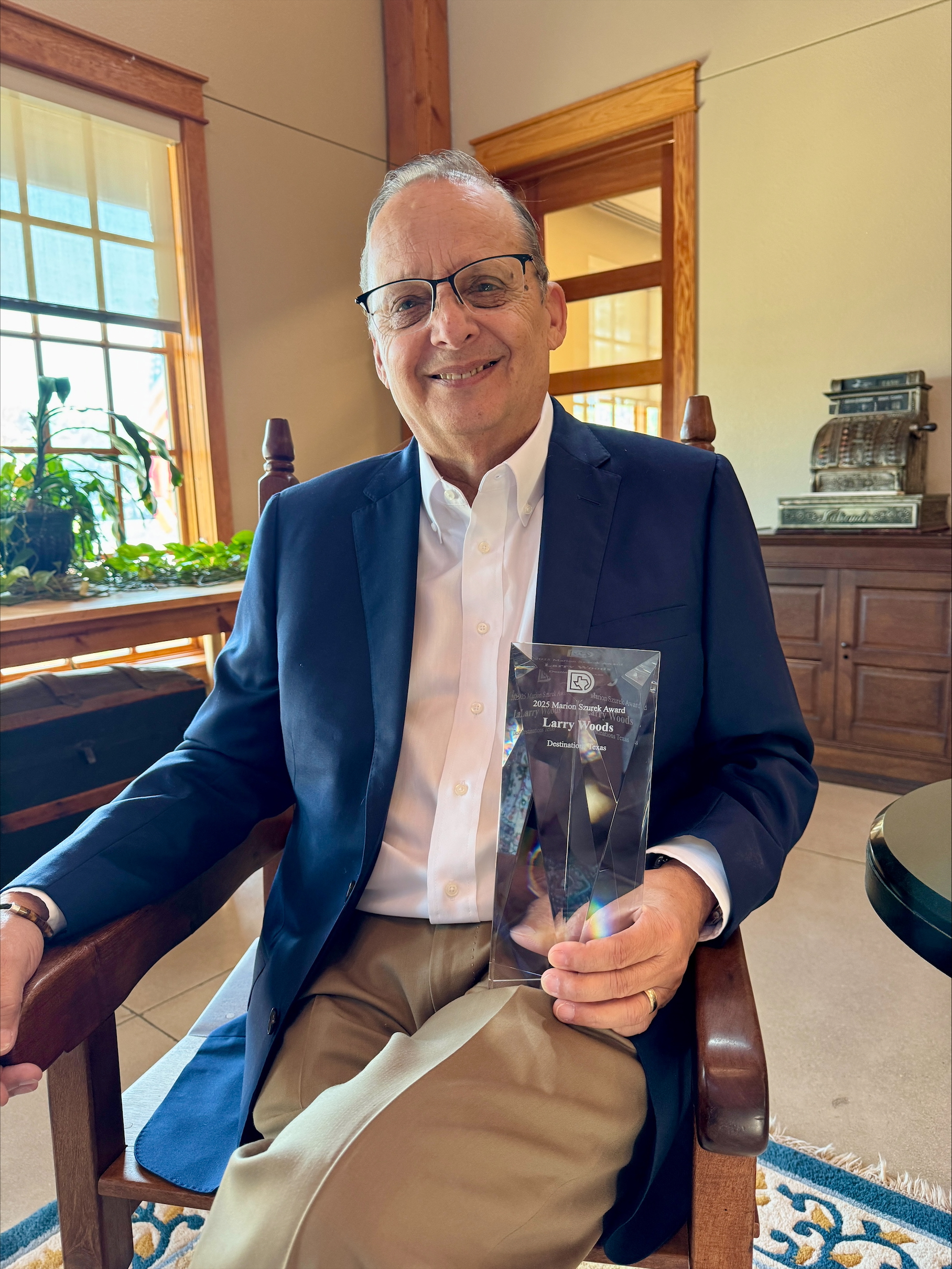 Larry Woods Received the 2025 Marion Szurek Leadership Award