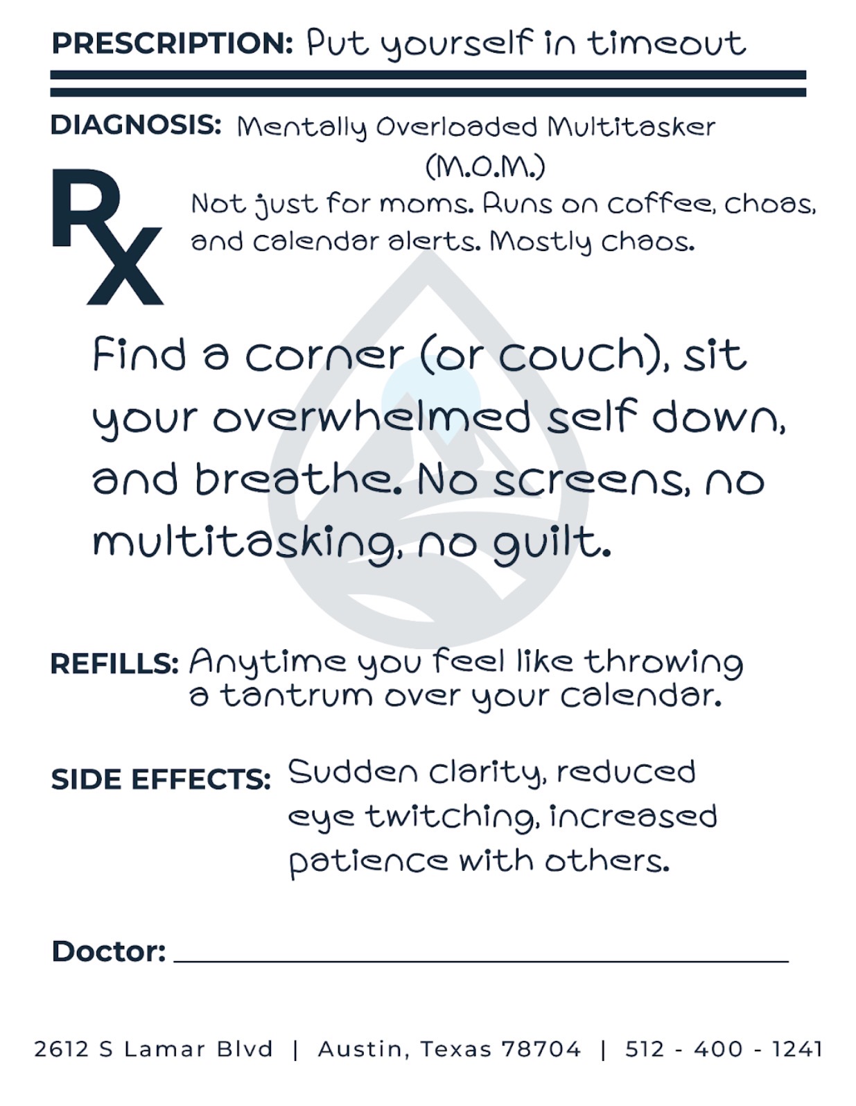 LifeSpring’s Chiropractic Time Out Rx