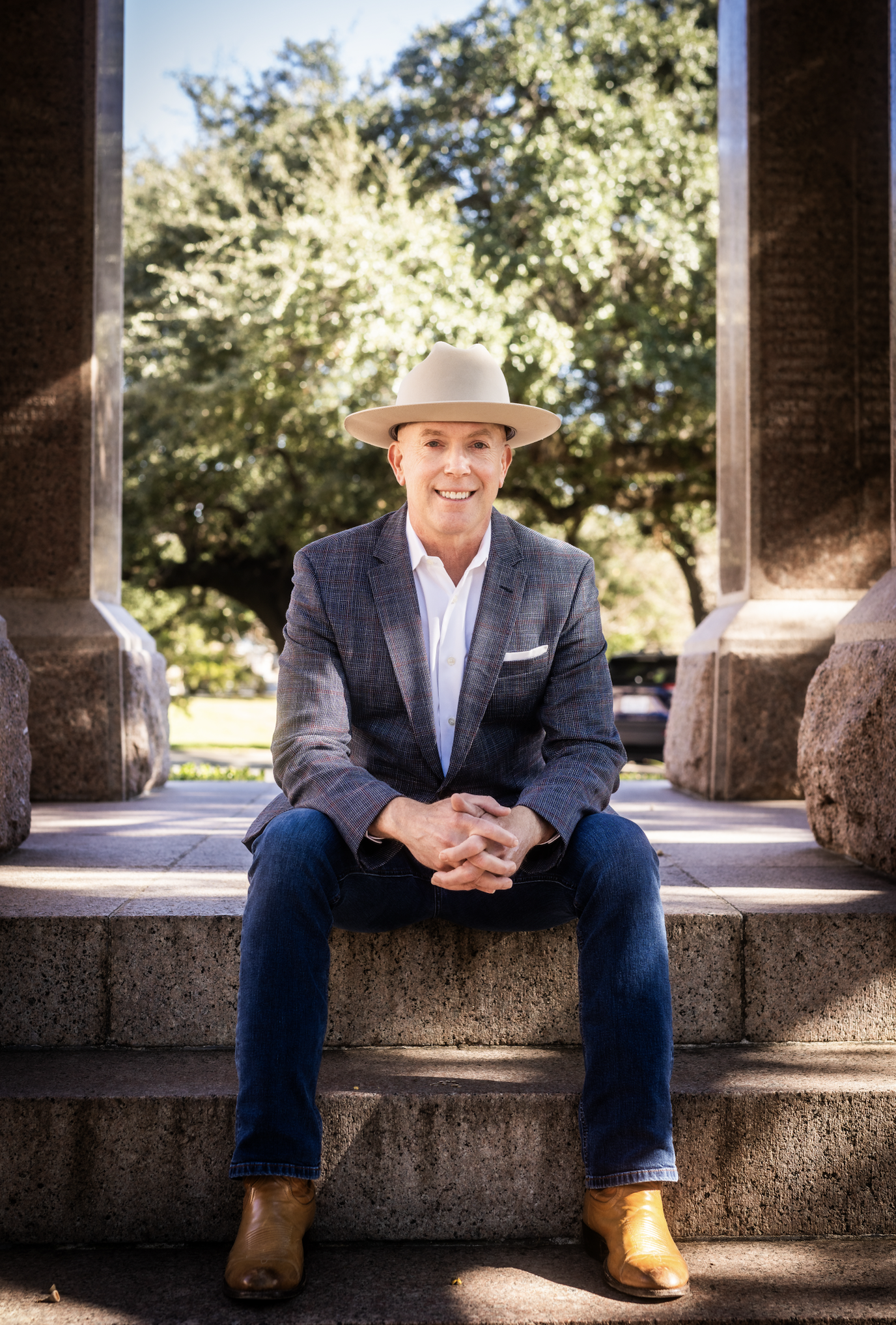 Joseph Kopser Candidate for HD-47 on the Capitol Grounds