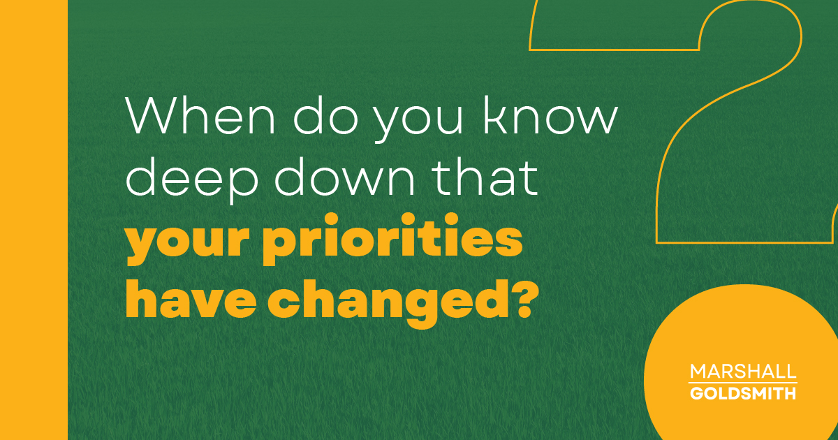 Marshall Goldsmith Shows You How to Pivot in Your Life