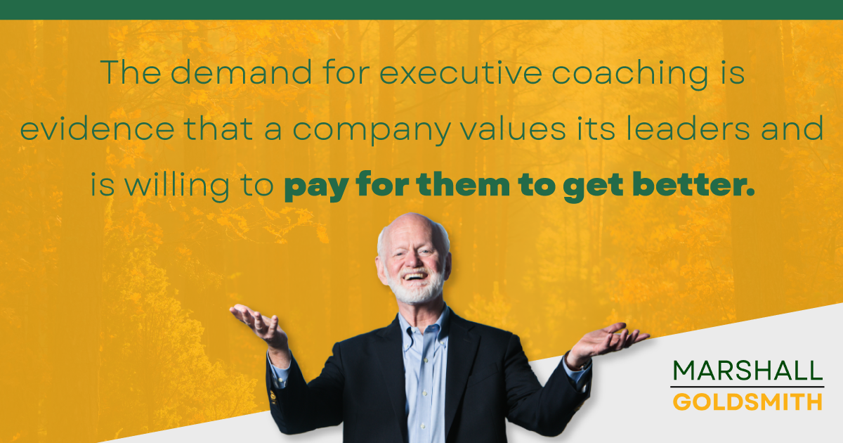 Marshall Goldsmith Explains Why Even Top Leaders Ask for Help