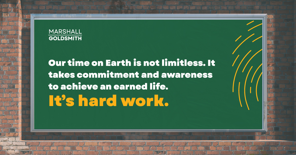 Marshall Goldsmith Shows How to Plan to Create Goals 