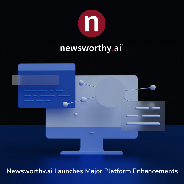 The updates—Multiple Brand Profiles & Newsrooms, Enhanced Reporting with eCPC, and a New Dashboard Experience—further cement Newsworthy.ai’s reputation as the most advanced and marketing-focused newswire available.