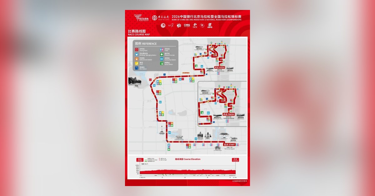Beijing Marathon Set for October 18 with 32,000 Runners and National Championship Integration