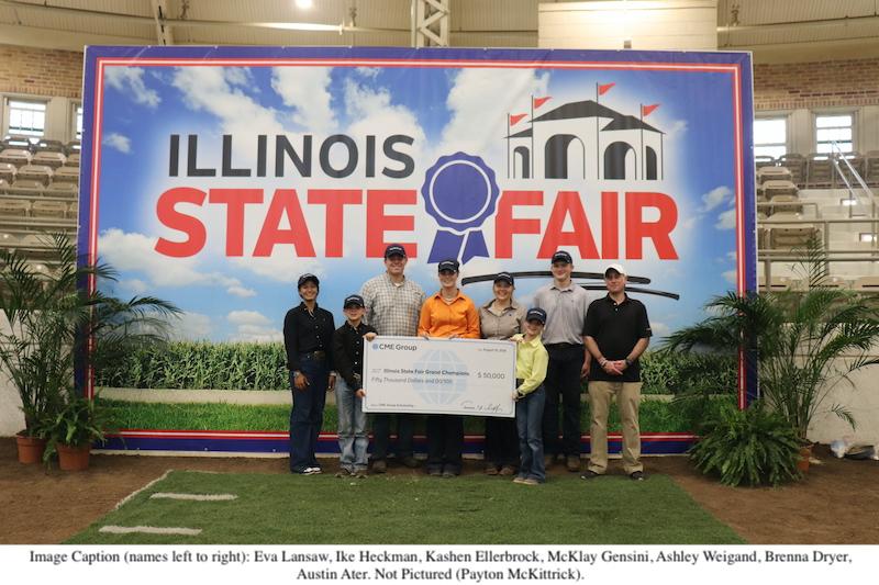 CME Group Invests in Future Agricultural Leaders with Scholarships at Illinois State Fair