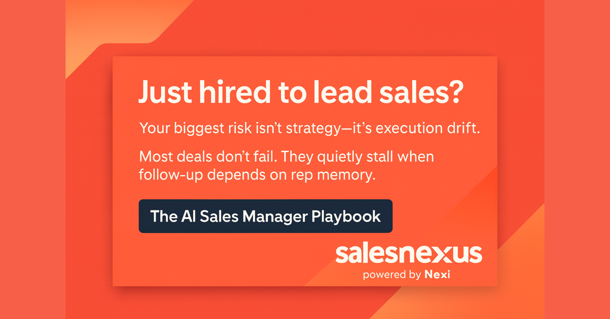 Revolutionize Your Sales Strategy with the AI Sales Manager Playbook