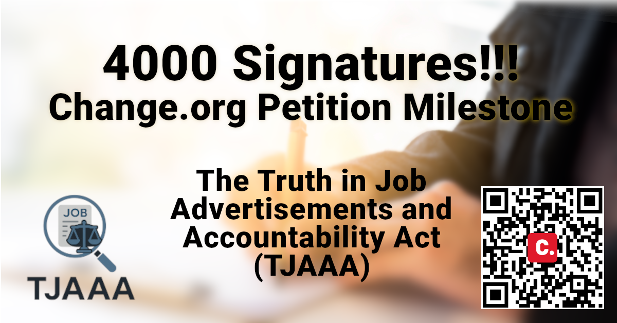 Thousands Support Truth in Job Advertising Act as Momentum Builds for Hiring Transparency Reform