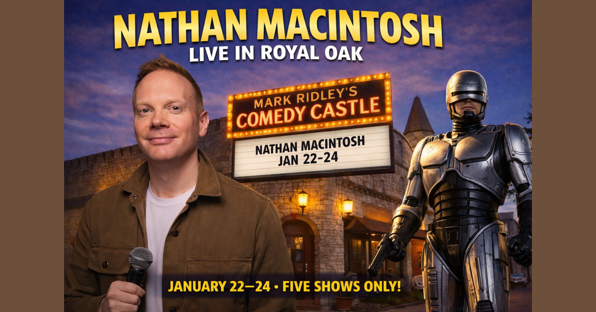 Nathan Macintosh: A Triumphant Return to Comedy Castle with a Splash of Robocop