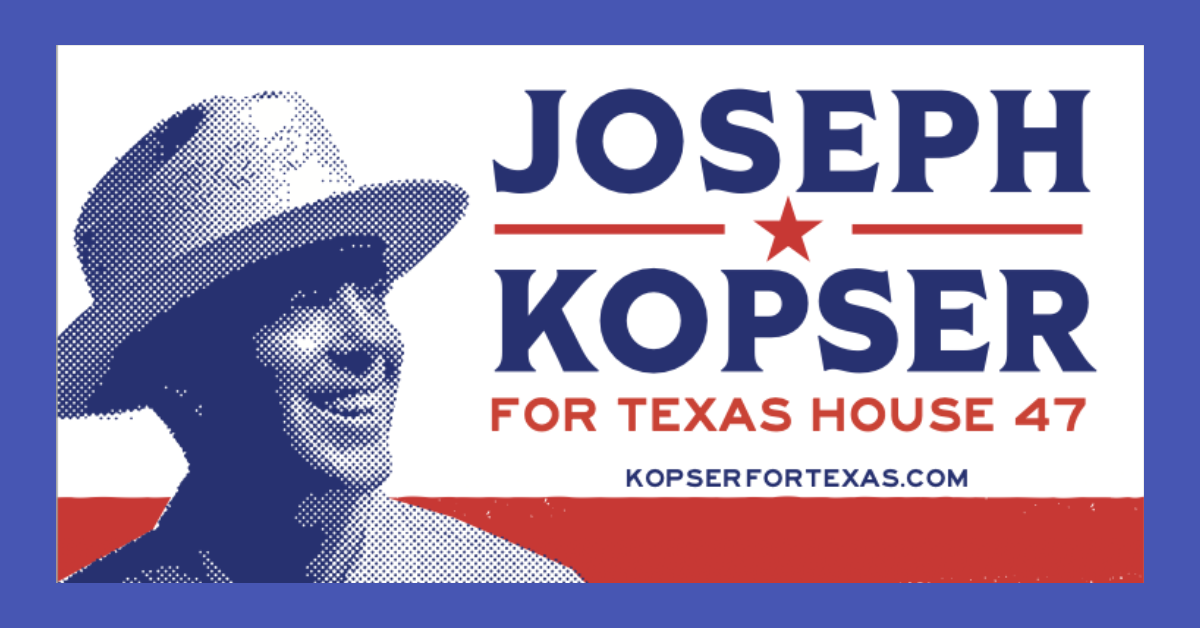 Joseph Kopser's Remarkable Early Momentum in the HD47 Race