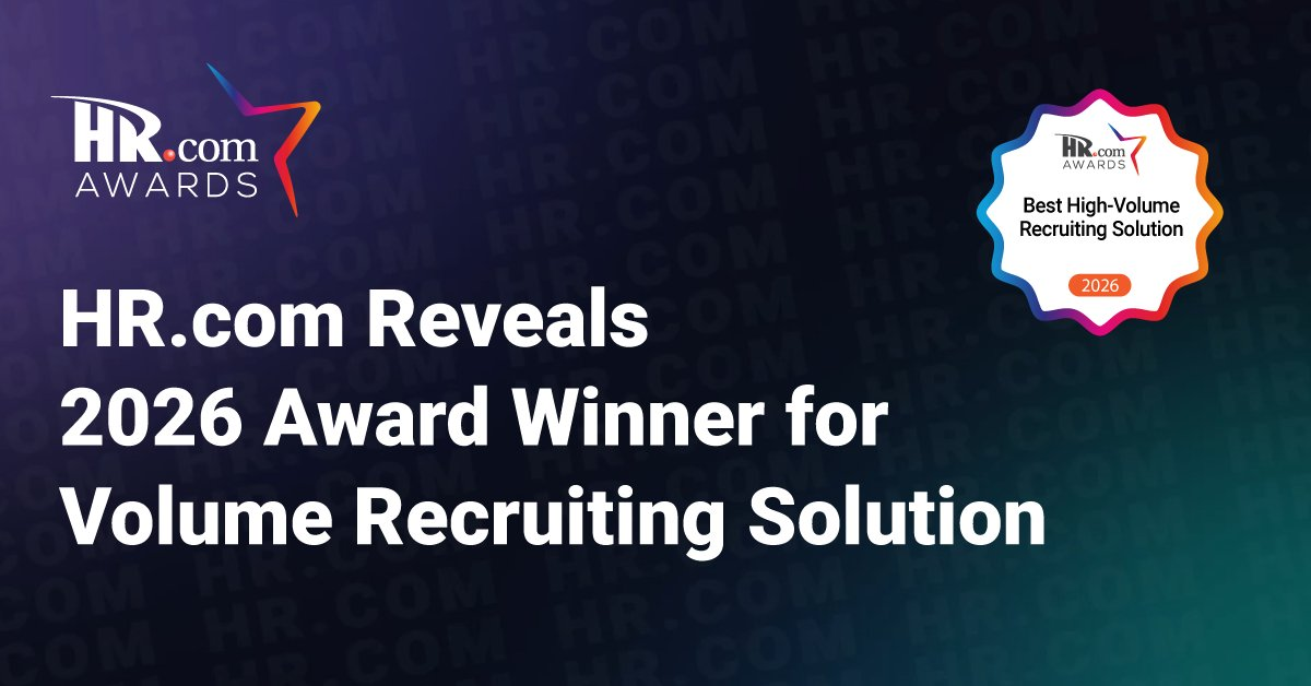UKG Rapid Hire Crowned Best High-Volume Recruiting Solution for 2026