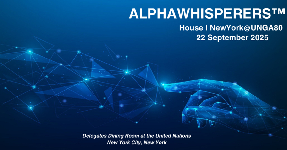 AlphaWhispers Launches Global Leadership Movement at UNGA80 Event