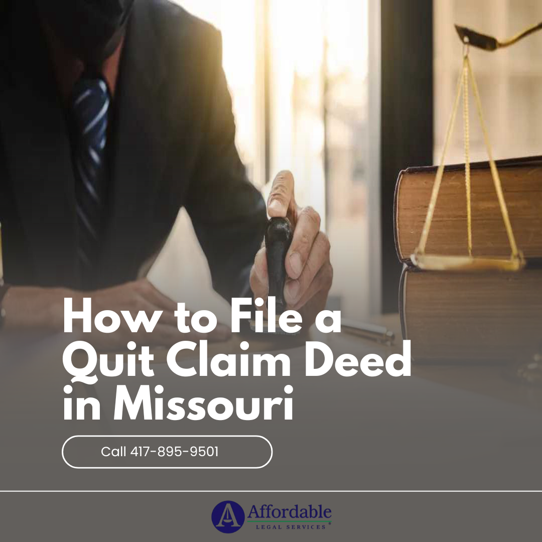 Affordable Legal Services Launches Quit Claim Deed Filing Service for Missouri Residents