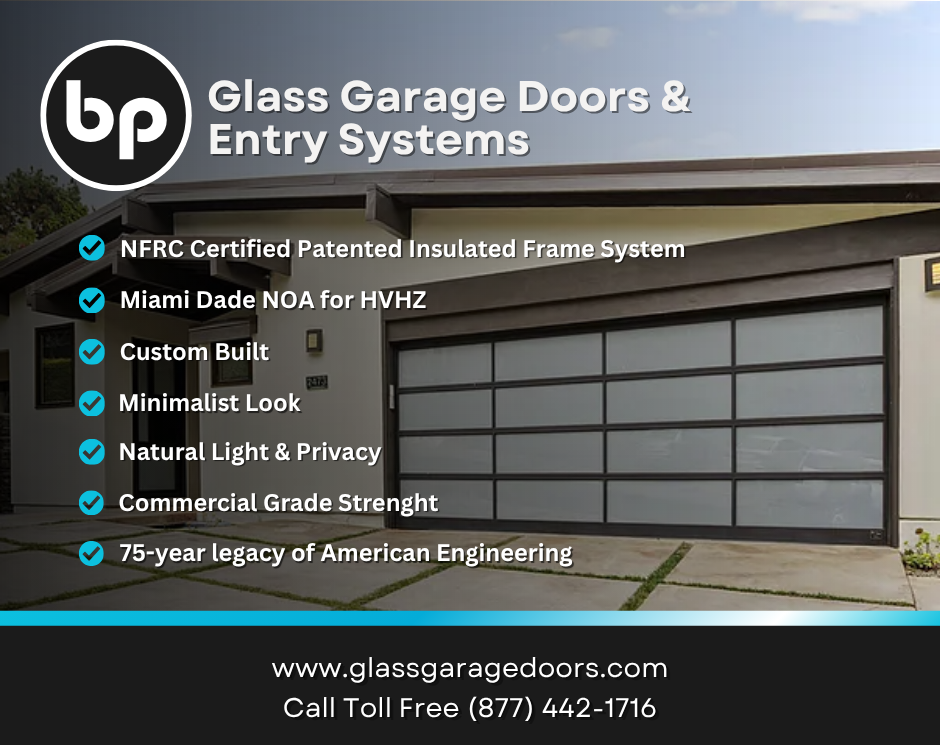 bp Glass Garage Doors Issues Technical Advisory on Frameless Overhead Systems