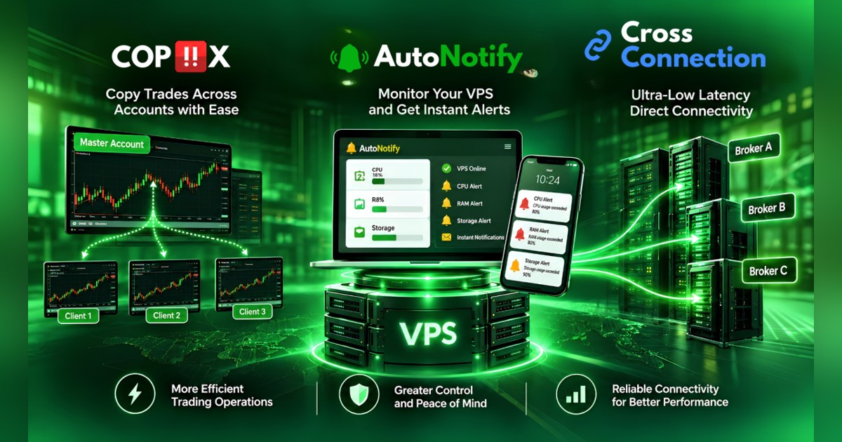 TradingFXVPS Expands into Full Trading Infrastructure with NVMe and DDR5
